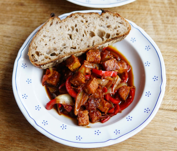 Tempeh Saltado